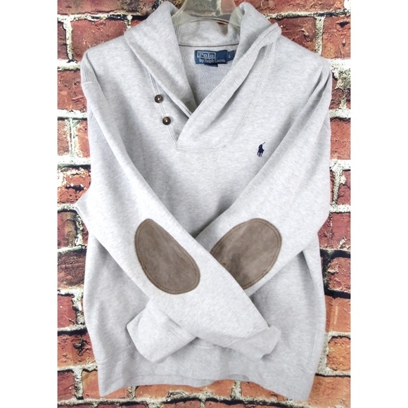 Polo Ralph Lauren Other - Vintage Ralph Lauren Sweatshirt with Elbow Patches